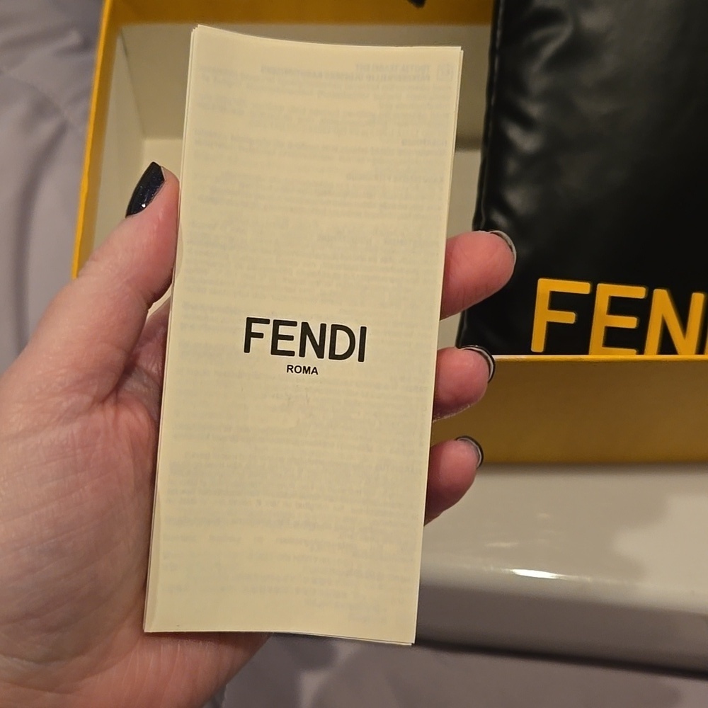 Fendi Tortoise Gray Gradient Brand New Sunglasses with Box - Picture 12 of 14
